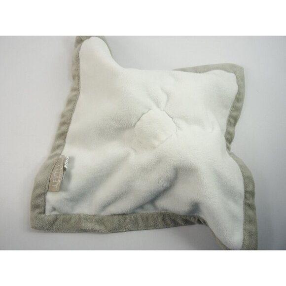 Levtex Baby Elephant Lovey Blue Gray Plush Security Blanket - Picture 6 of 8